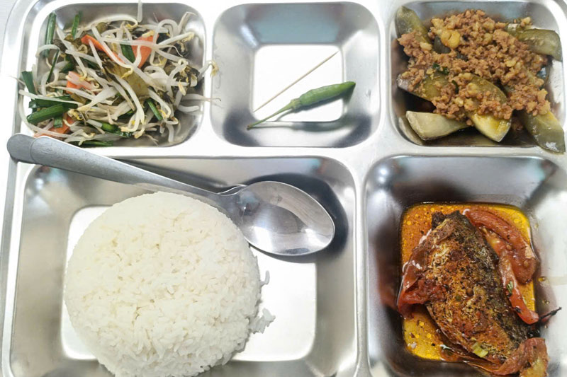thực đơn suất ăn công nghiệp